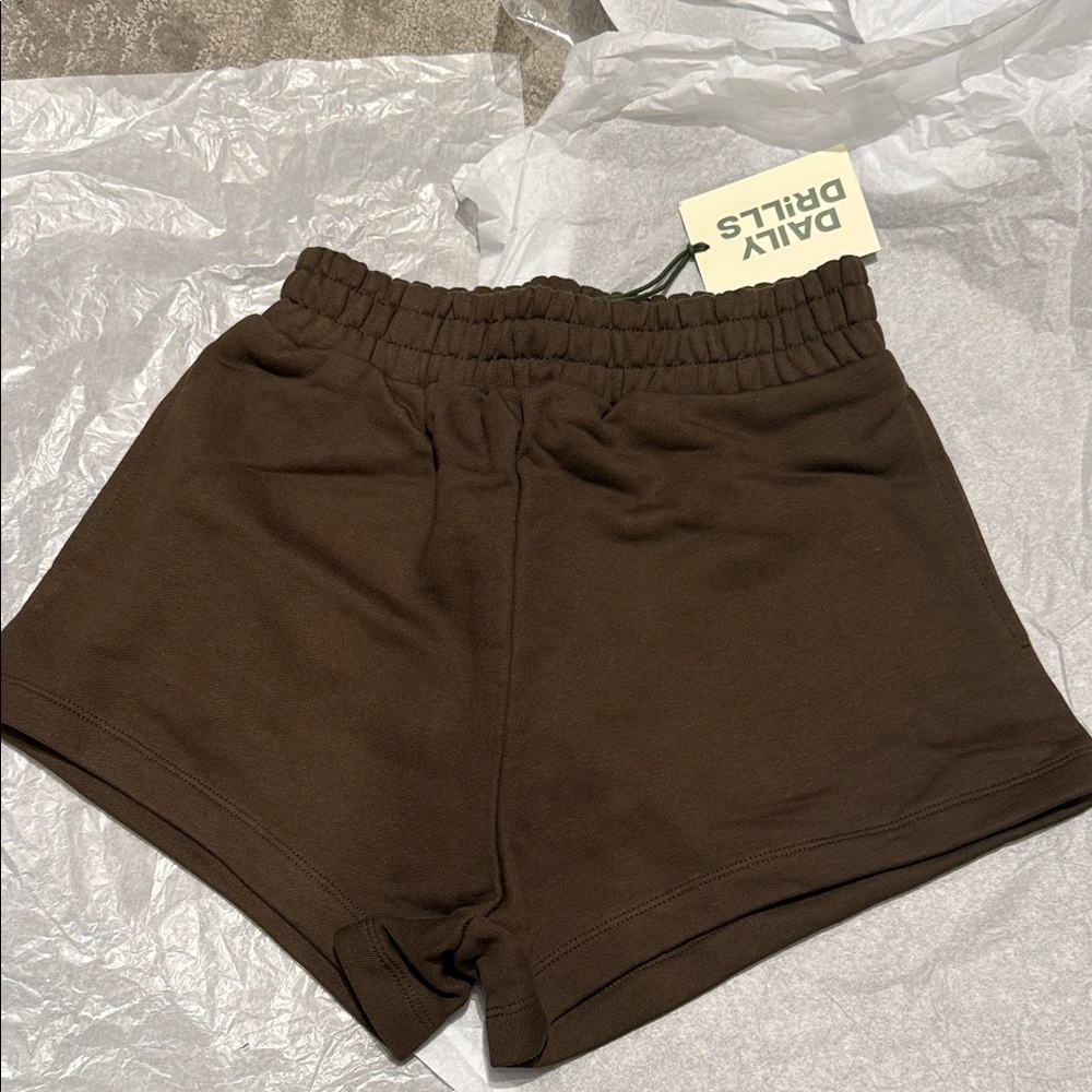 Daily Drills Chocolate Brown Shorts
